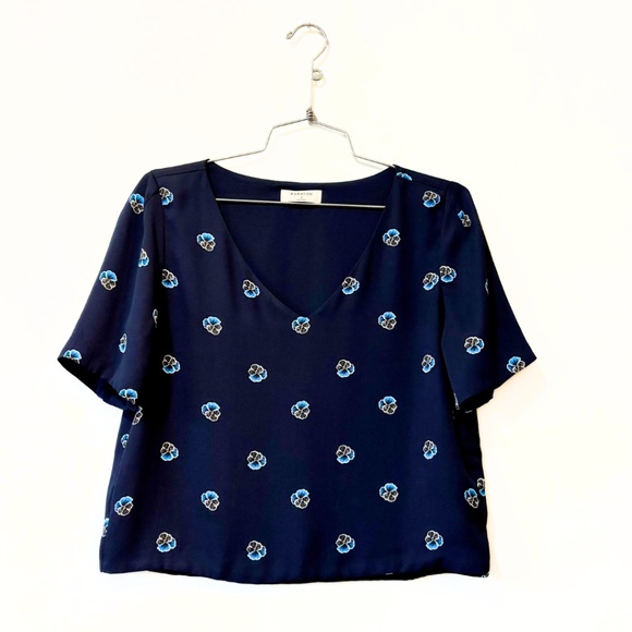 Aritzia Babaton Randy Blouse Size S - Picture 5 of 11